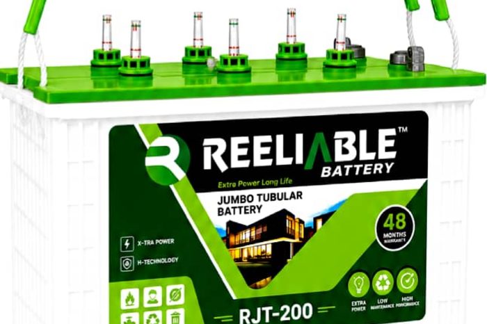 Reeliable RJT-200 XL tubular inverter battery